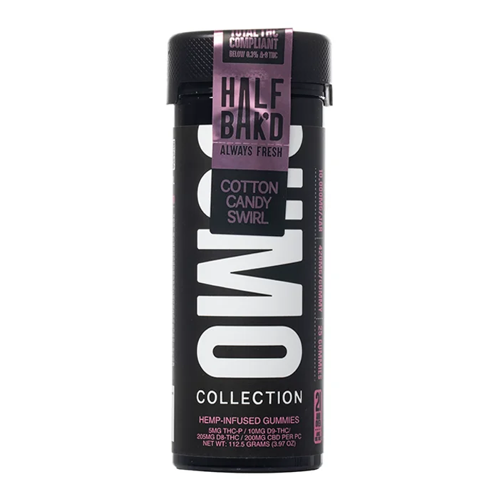 Half Bakd Sumo Gummies 10000mg Cotton Candy Swirl 1